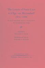 The Letters of Franz Liszt to Olga von Meyendorff, 18711886