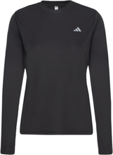 Run It Ls T-shirts & Tops Long-sleeved Svart Adidas Performance*Betinget Tilbud