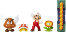 Nintendo Super Mario 2.5" Lava Castle Diorama Toys Playsets & Action Figures Action Figures Multi/mønstret JAKKS*Betinget Tilbud