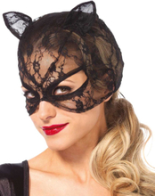 Lace Cat Mask - Kattmask med Snörning