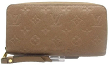 Brown Leather Louis Vuitton lommebok
