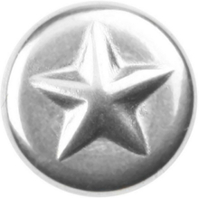 Silver Star - Flat Stålkula