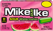Mike and Ike Sour Watermelon Storpack - 24-pack