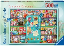 Palapeli 500 Palaa Kitschy Kitchen