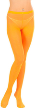 Strømpebukse i Neon Orange - L/XL