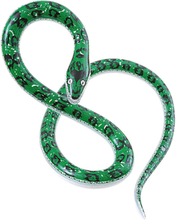 Uppblåsbar Grön Orm - Dekoration/Maskeradtillbehör 152 cm