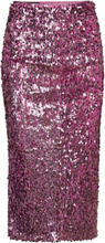 Sequins Pencil Skirt Designers Knee-length & Midi Pink ROTATE Birger Christensen