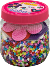 Hama Midi Beads A 4000 Pcs Toys Creativity Drawing & Crafts Craft Pearls Multi/patterned Hama
