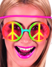Peace Glasses - Flerfarget Hippiebriller