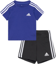 I 3S Sport Set Sport Sets With Short-sleeved T-shirt Blue Adidas Performance