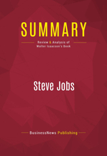 Summary: Steve Jobs
