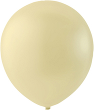 Beige Små Ballonger 13 cm - 100 stk MEGAPACK