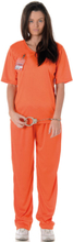 Orange is The New Black Inspirert Fangekostyme til Dame - Strl M