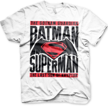 Batman VS Superman - Vit Unisex T-shirt