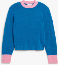 Soft knit sweater - Blue