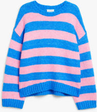 Chunky knit oversized sweater - Blue