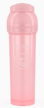 Twist shake Sutteflaske med anti-kolik fra 0 måneder 330 ml, Pearl Pink