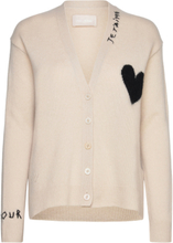 Mirka Ws St-Val Designers Knitwear Cardigans Cream Zadig & Voltaire