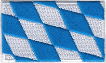 Flagga Bavaria Tygmärke