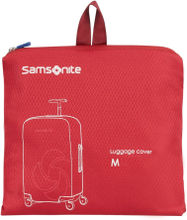 Samsonite bagageskydd, medium, Röd