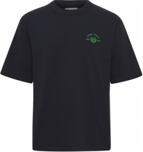 Cftue Tee With Chest Embroidery Tops T-Kortærmet Skjorte Navy Casual Friday