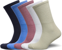 Jachugo Tennis Socks 5 Pack Underwear Socks Regular Socks Blue Jack & J S
