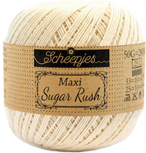 Scheepjes Maxi Sugar Rush Garn Unicolor 130 Old Lace