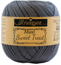 Scheepjes Maxi Sweet Treat Garn Unicolor 393 Charcoal