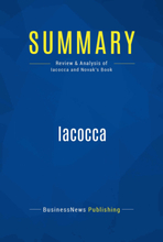 Summary: Iacocca