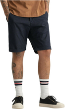 Navy Gant Allister Regular Fit Sunfaded Shorts Shorts
