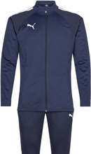 Teamliga Tracksuit Sport Sweatshirts & Hoodies Tracksuits - Sets Navy PUMA