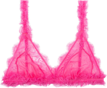 Love Lace Lingerie Bras & Tops Soft Bras Bralette Pink Love Stories
