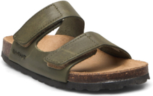 Sandal Nubuck Leather Shoes Summer Shoes Sandals Khaki Green En Fant