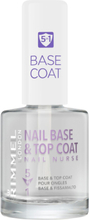 Rimmel Nail Care Base&Top Coat 5 In 1 Beauty WOMEN Nails Top Coat Nude Rimmel*Betinget Tilbud