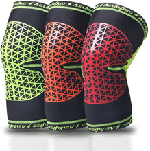 Men Breathable Elastic Sports Knee Pads Outdoor Climbing Cycling Full Knee Protector