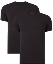 Nike 2P Everyday Essentials Cotton Stretch T-shirt Svart bomull Medium Herr
