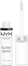 Butter Gloss Sugar Glass Lipgloss Sminke Nude NYX Professional Makeup*Betinget Tilbud