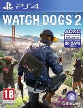 Watch Dogs 2 - Playstation 4 (käytetty)