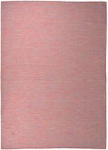 vidaXL Utendørs flatvevd teppe 200x280 cm rød