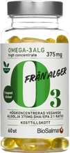 BioSalma Omega-3 av Alg 375mg DHA/EPA 60 kapsler