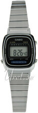Casio LA670WA-1D Retro LCD/Stål