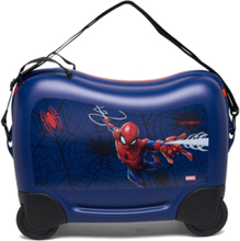 Dream2Go Ride-On Suitecase Marvel Spiderman Web Accessories Bags Travel Bags Navy Samsonite