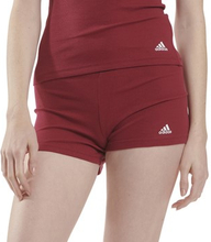 adidas Trusser Active Flex Ribbed Boxer Shorts Rød bomuld Small Dame