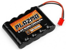 NiMH Batteri pakke 6V 1200mAh - HPI Plazma