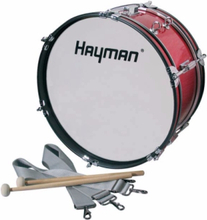 Hayman Junior Marching Bass Drum 16x7