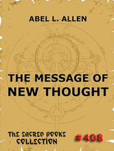 The Message Of New Thought