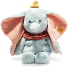 Steiff Disney Soft Cuddly Friends Dumbo lyseblå, 30 cm