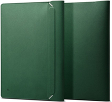 Spigen Valentinus Eco Læder Sleeve til MacBook / Laptop 15-16" (40 x 28 x 2 cm) - JeJu Green