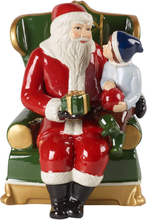 Villeroy & Boch Christmas Toy's Figur Julenisse i Lenestol