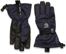 Gore-Tex Gauntlet Jr. - 5 Finger Black-3 Accessories Gloves & Mittens Gloves Multi/mønstret Hestra*Betinget Tilbud